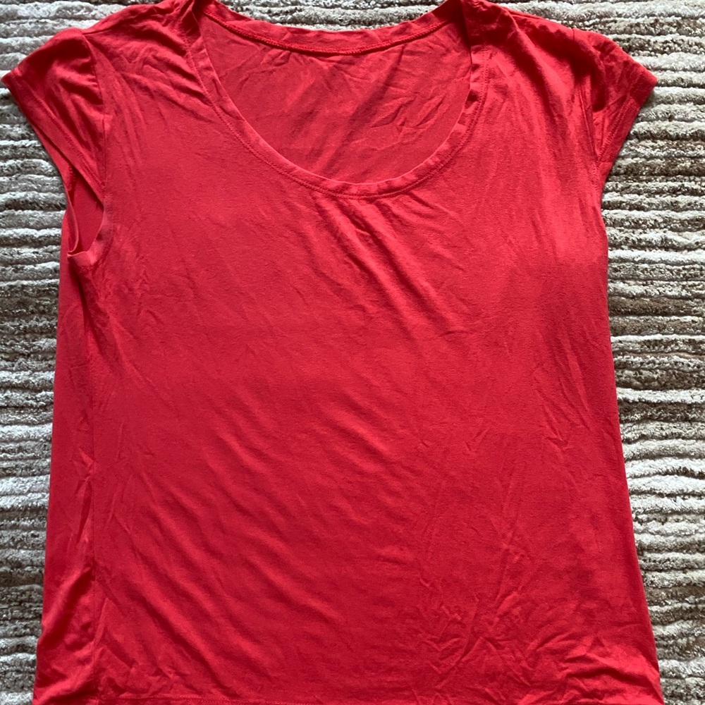 Coral shirt